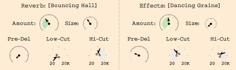 Reverb and effects