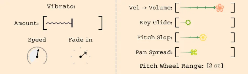 Vibrato and misc
