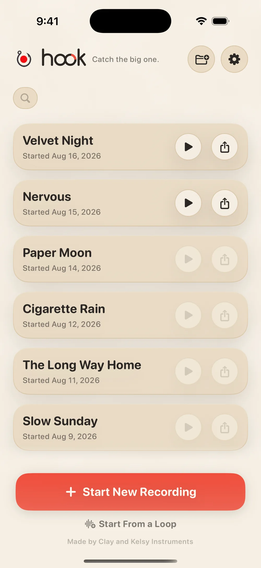 The library, full of recordings